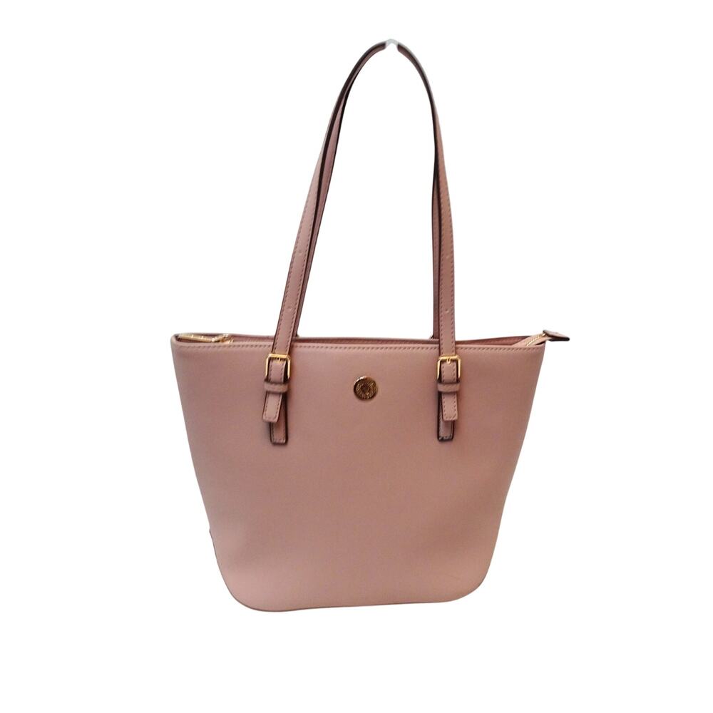 Anne Klein Pink Shoulder Bag – Gold Hardware